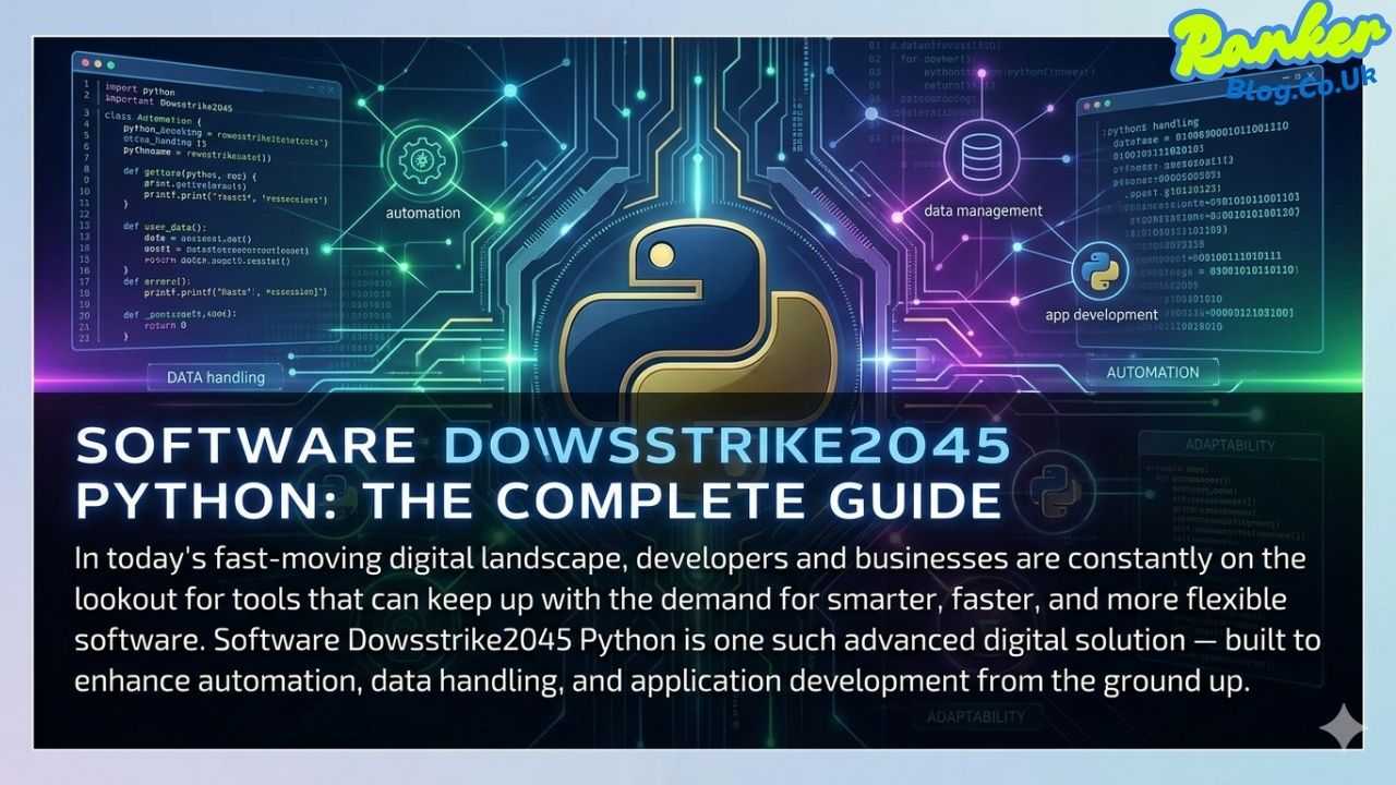 Software Dowsstrike2045 Python The Complete Guide