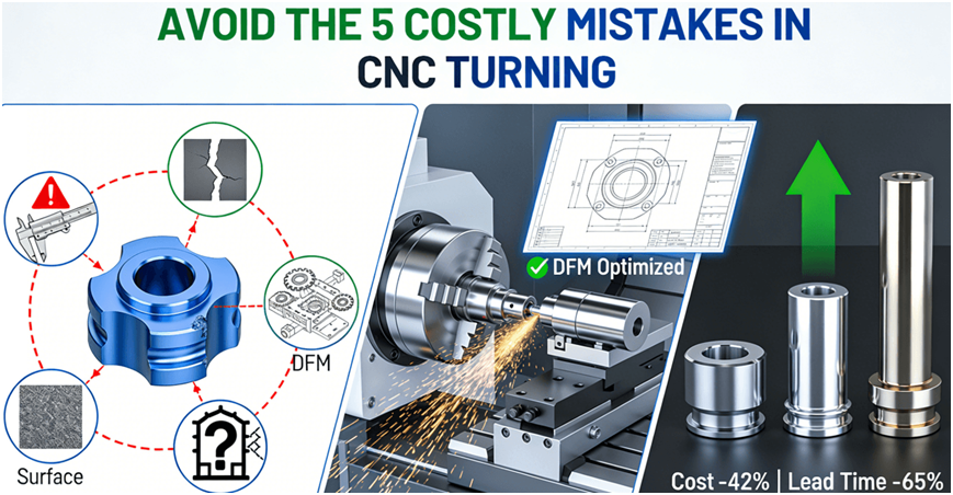 CNC Turning Errors Drive 42% Cost Spike An Authoritative Guide to Avoiding Pitfalls