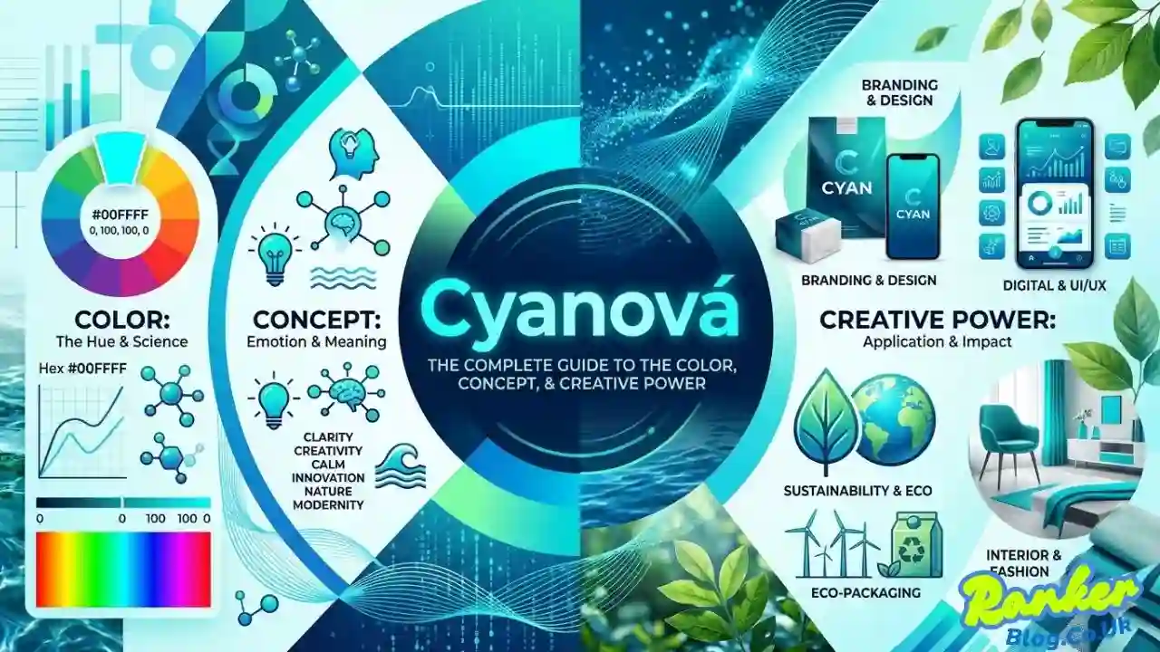 Cyanová The Complete Guide to the Color, Concept, and Creative Power