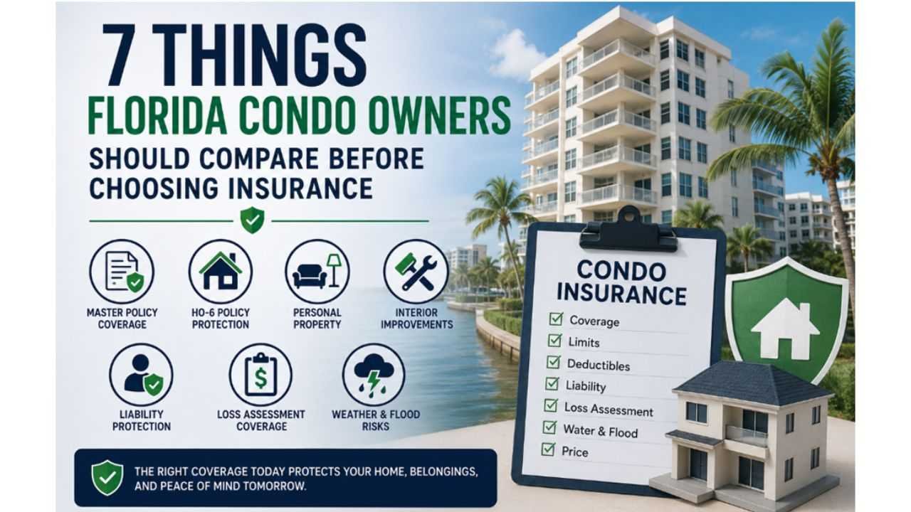 7 Things Florida Condo Owners Should Compare Before Choosing Insurance