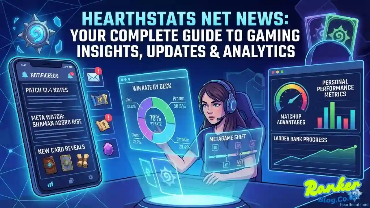 Hearthstats Net News Your Complete Guide to Gaming Insights, Updates & Analytics