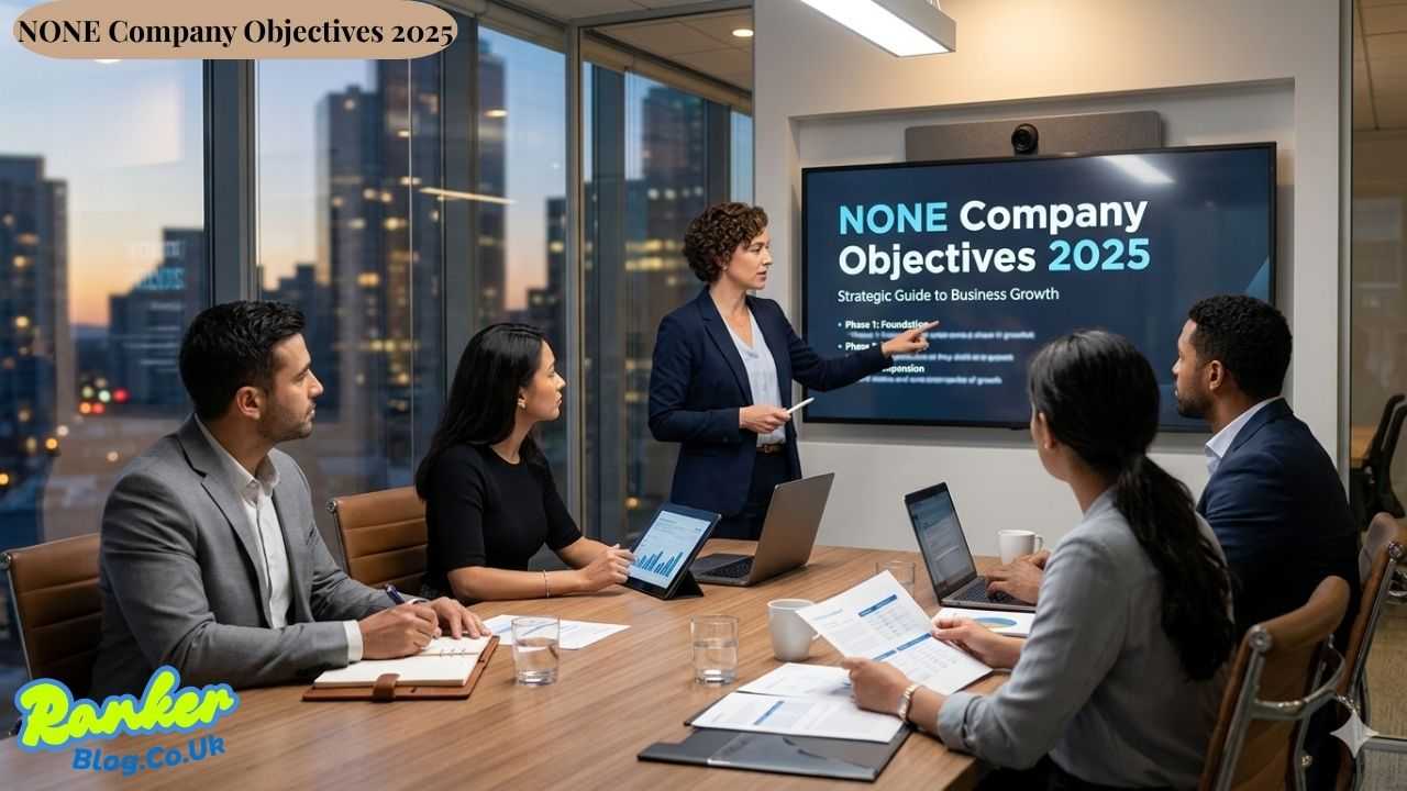 NONE Company Objectives 2025: The Complete Strategic Guide to Business Growth