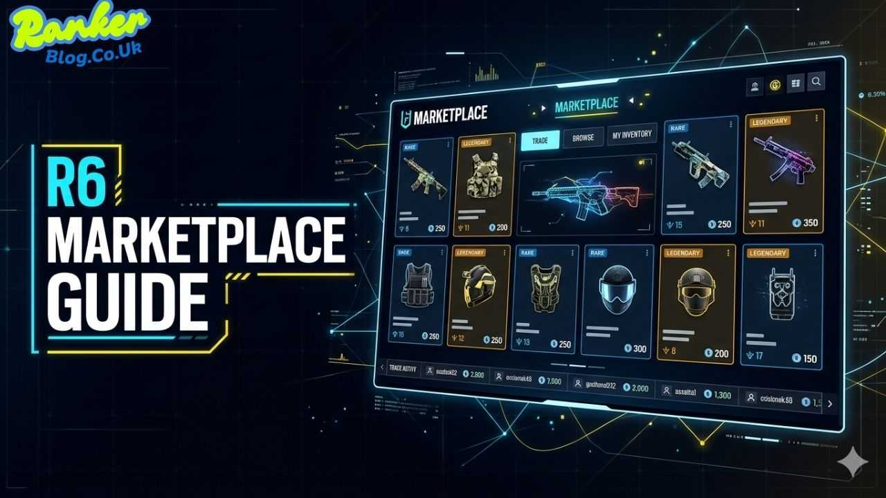 R6 Marketplace Complete Guide to Buying and Selling Rainbow Six Siege Skins
