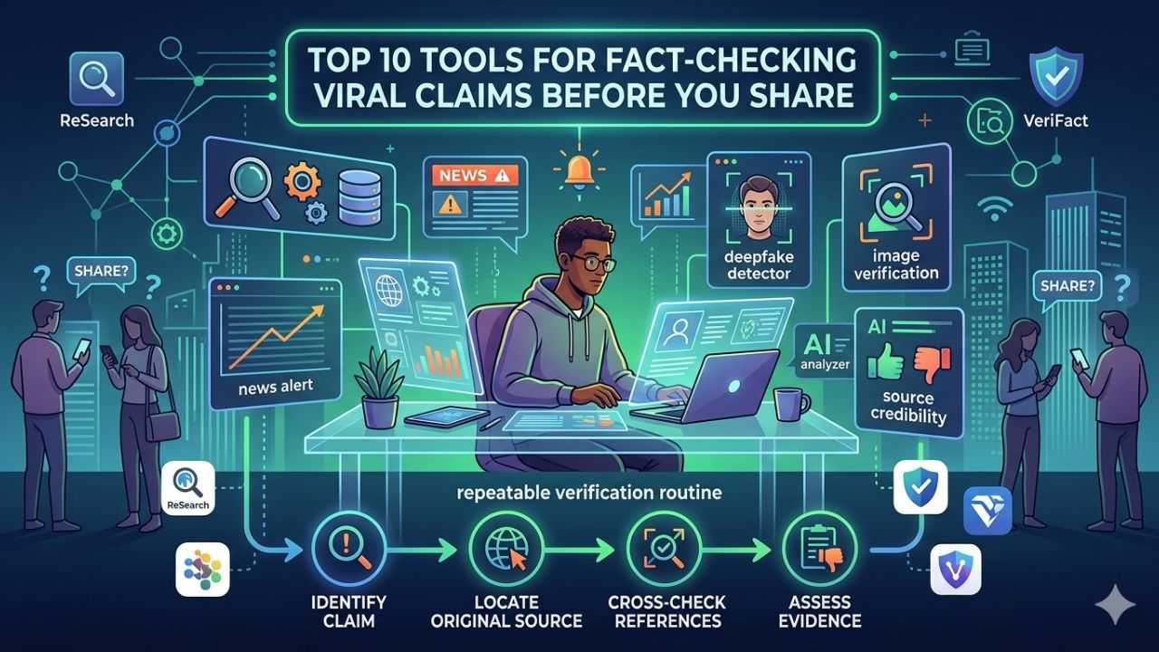 Top 10 Tools for Fact-Checking Viral Claims Before You Share