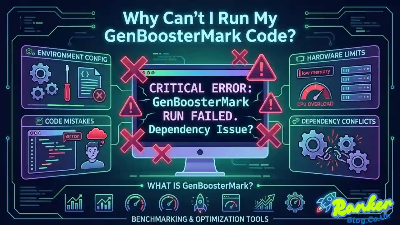 Why Can’t I Run My GenBoosterMark Code?