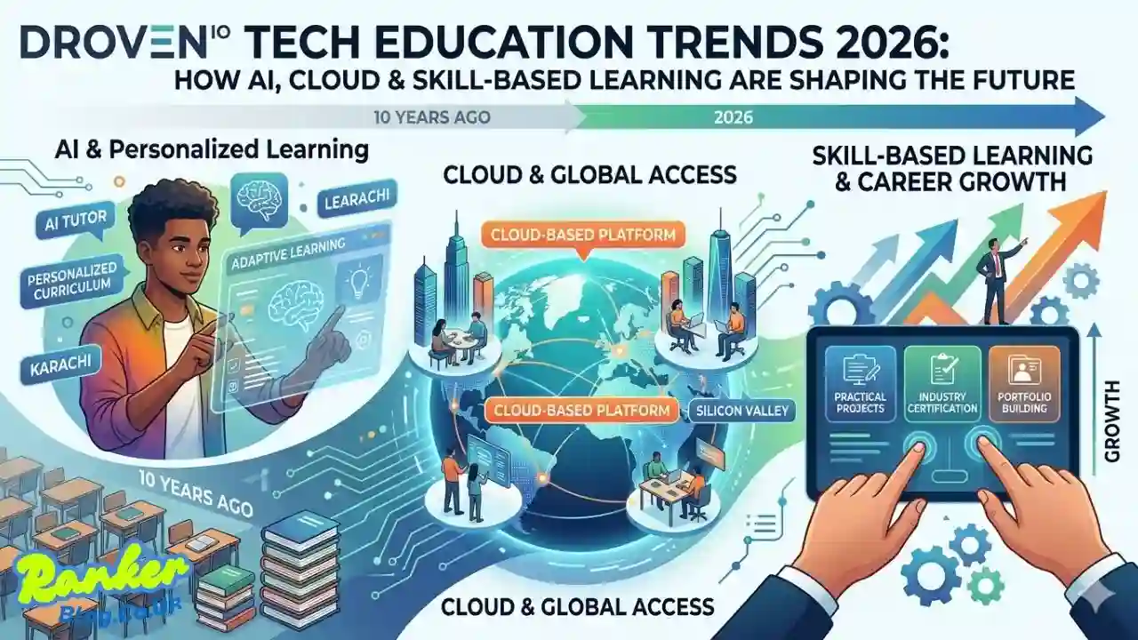 Droven IO Tech Education Trends 2026: How AI, Cloud & Skill-Based Learning Are Shaping the Future