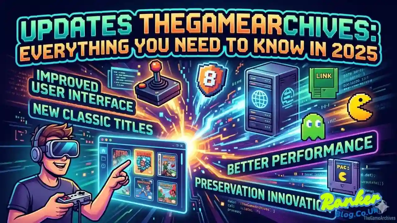 Updates TheGameArchives: Everything You Need to Know in 2025