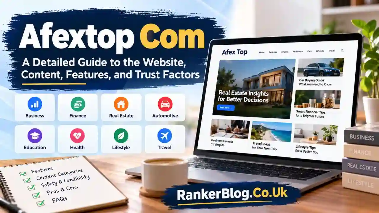 Afextop Com: A Detailed Guide to the Website, Content, Features, and Trust Factors