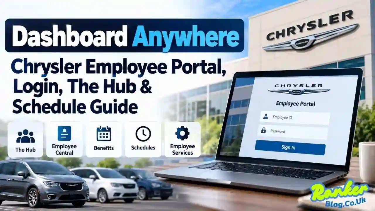 Dashboard Anywhere: Chrysler Employee Portal, Login, The Hub & Schedule Guide