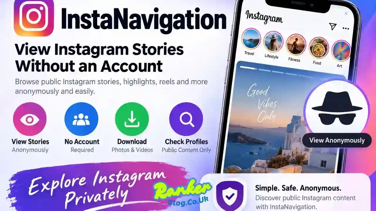 InstaNavigation Anonymous Instagram Story Viewer, Features, Safety & How It Works